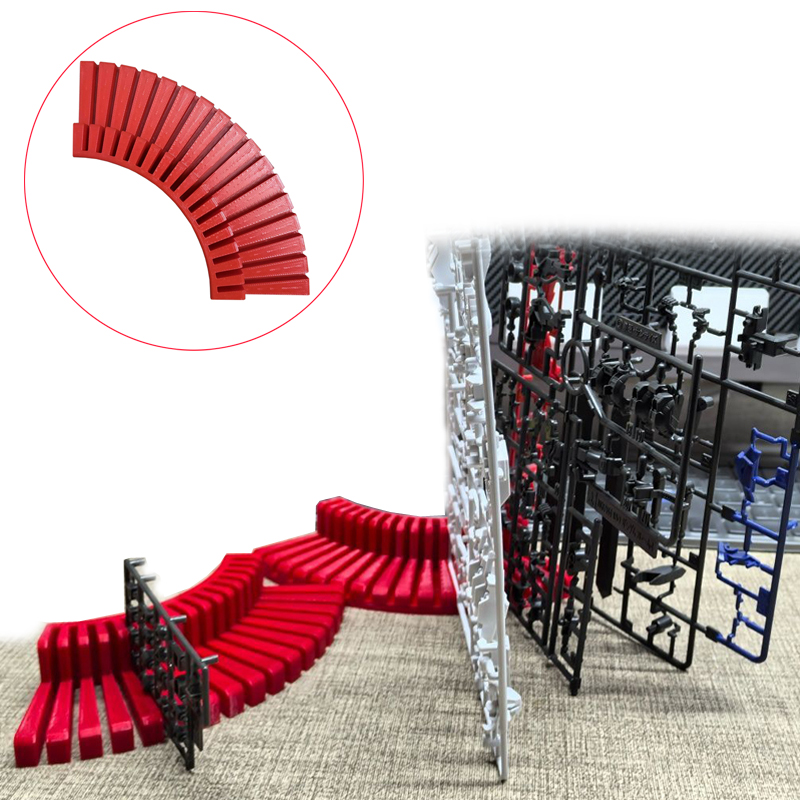 Model Kit Rg - 1PCS 16-Slot Fan-Shaped Model Runner Rack