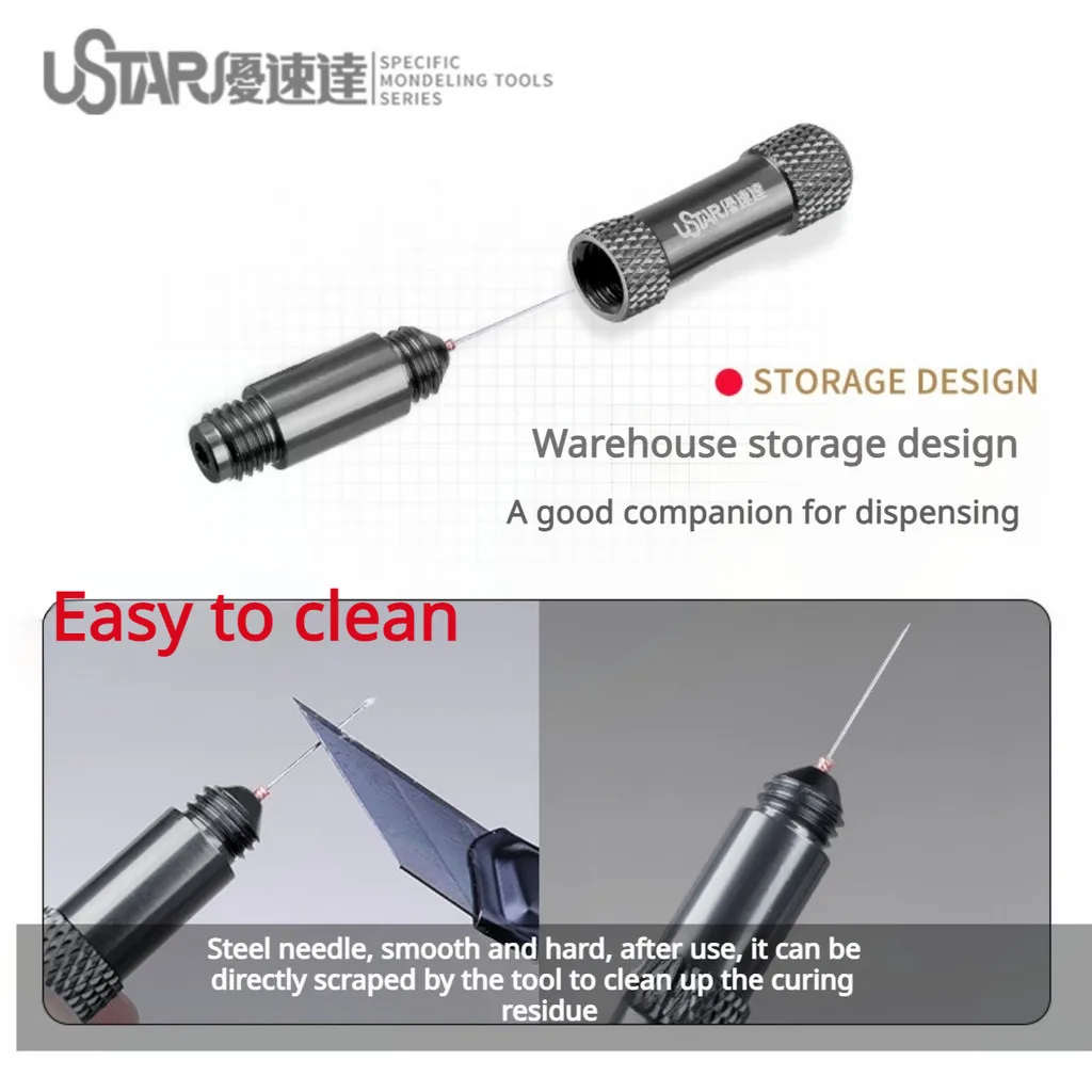 Model Kit Glue - Ustar UA-90097 Glue Dispensing Stick Needle