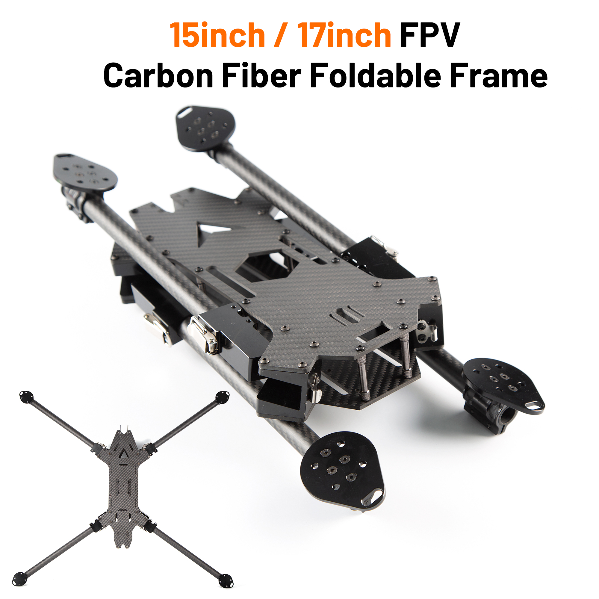 Model Kit Aircraft - 15inch /17inch FPV Carbon Fiber Foldable