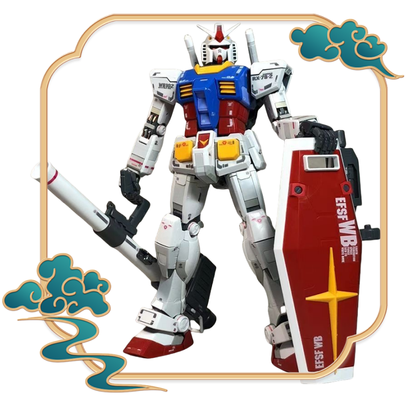 Model Kit Nipper - DABAN 6628 Ancestor MB RX-78-2 Perfect
