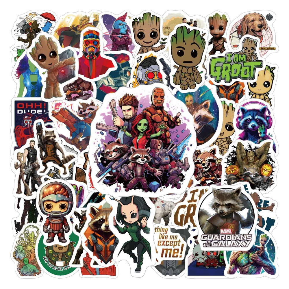 Model Kit Galahad - 52pcs Cartoon Guardians of The Galaxy