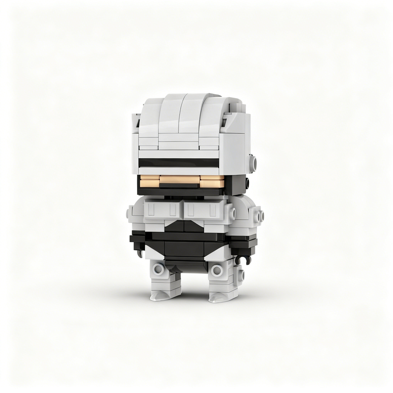 Model Kit Robocop - 221PCS MOC Creative Model Robocop Brickheadz