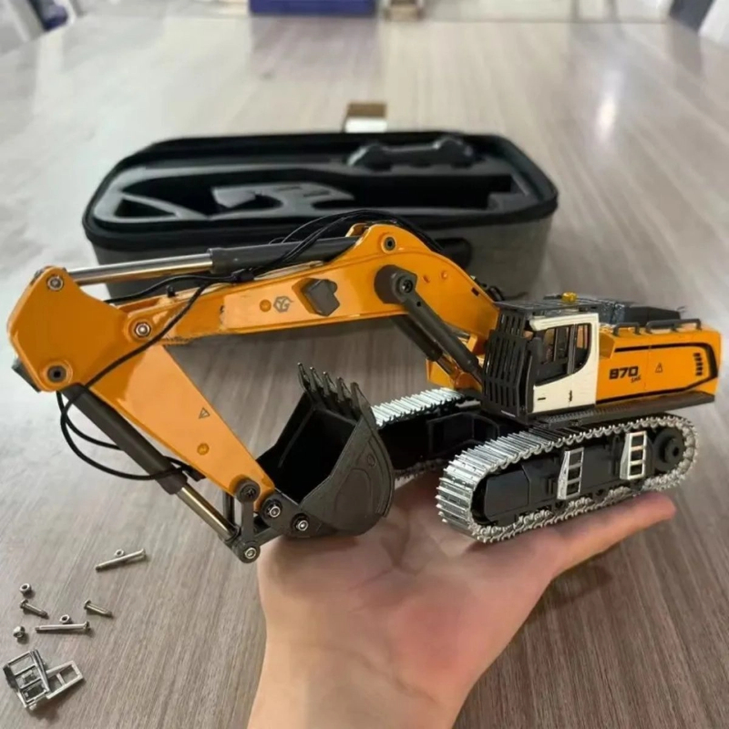 Model Kit Excavator - New Optimization Screw Drive Loader Remote