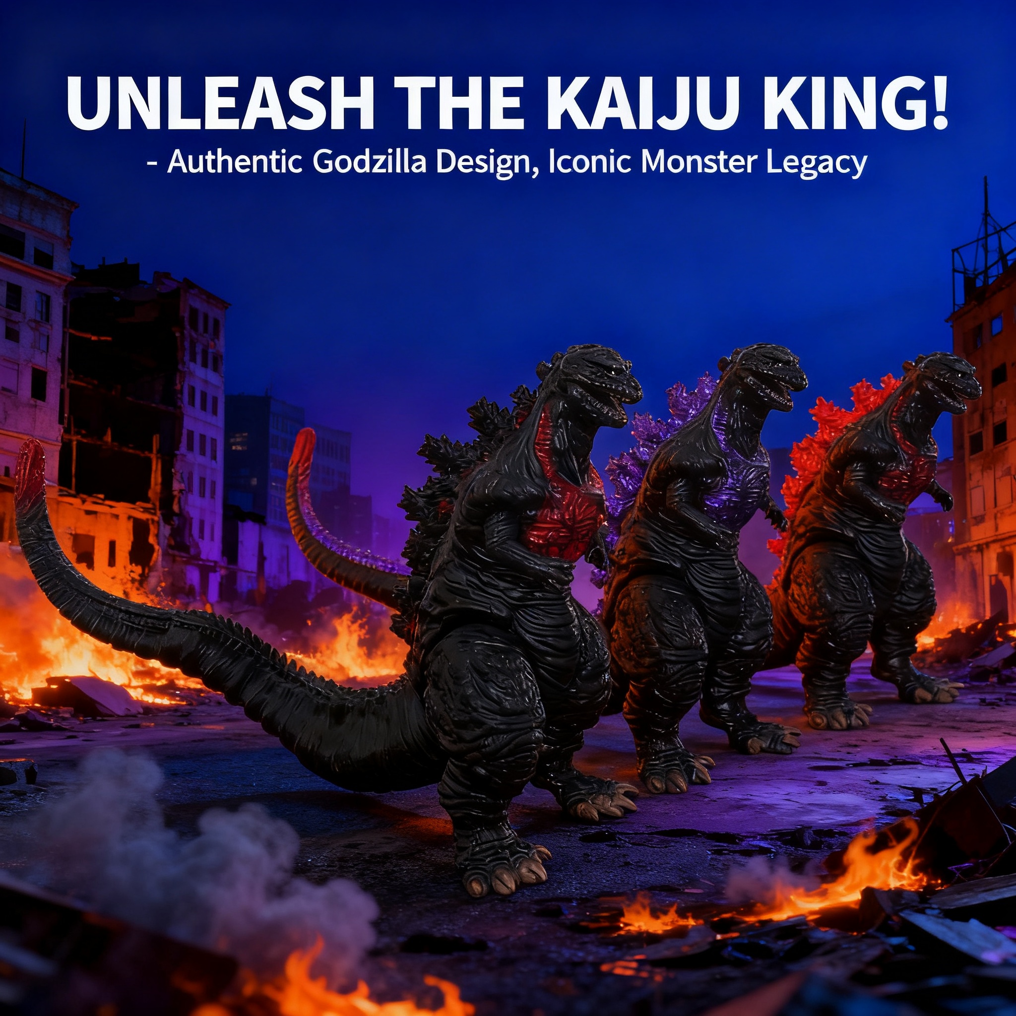 Model Kit Dinosaur Bandai - Shin Godzilla Red Lotus Soft Glue