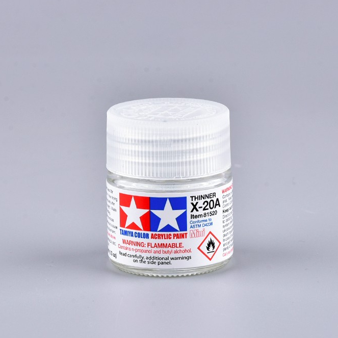 Model Kit Cement - TAMIYA Acrylic Paint Thinner X-20A