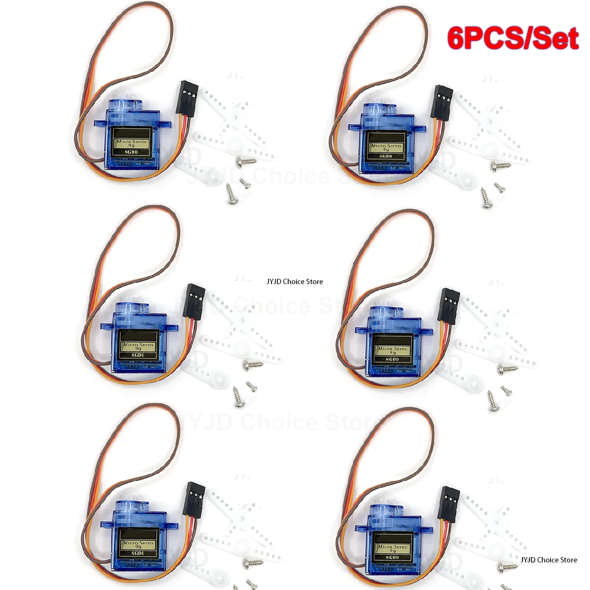 Model Kit Aircraft - 6pcs Sg90 9g Micro Servo Motor,