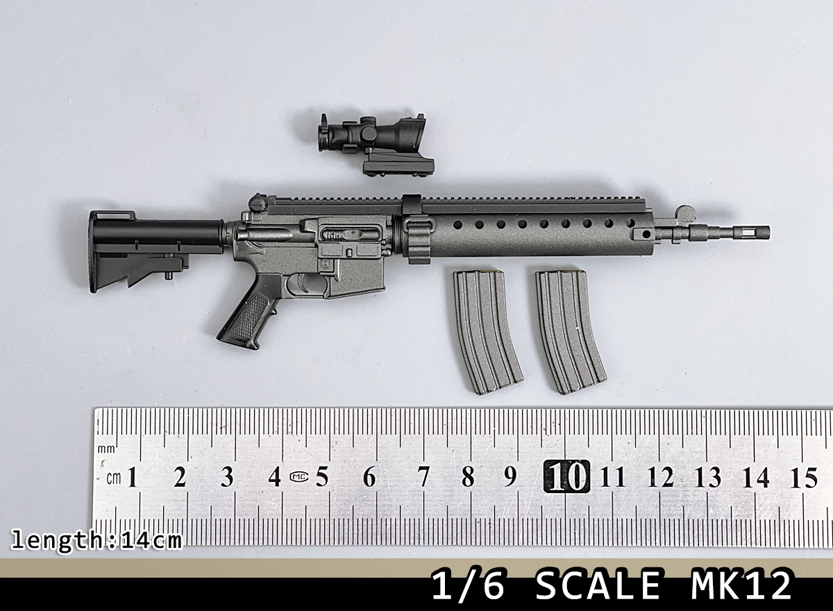 1/6 Scale MK12 SPR Sniper Rifl - Model Kit Action Figure review and price
