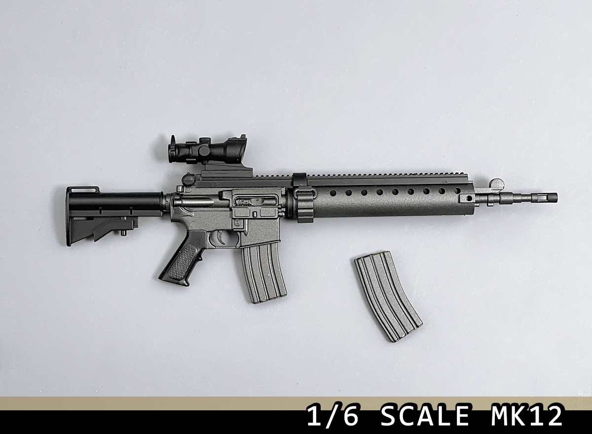 1/6 Scale MK12 SPR Sniper Rifl - Model Kit Action Figure review and price