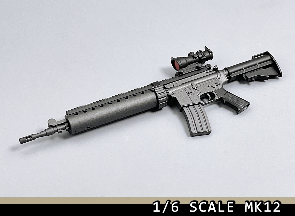 1/6 Scale MK12 SPR Sniper Rifl - Model Kit Action Figure review and price