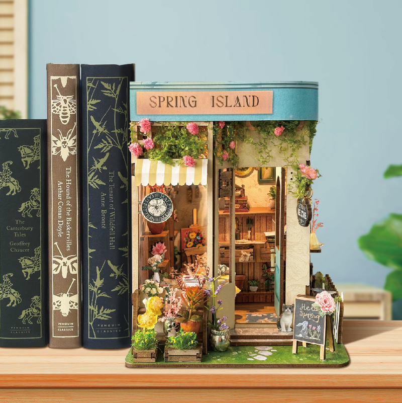 DIY Wooden Spring Island Flowe - Model Kit Glue review and price