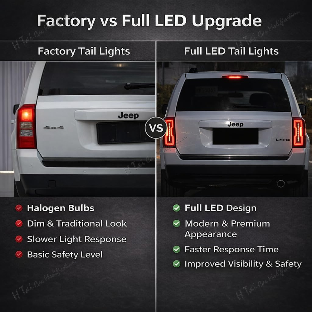 Pair LED Tail Lights For Jeep  - Model Kit Jeep review and price