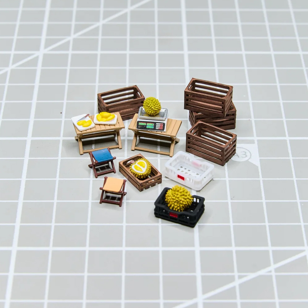 Kicarmod 1/64 Fruit Stand Mode - Model Kit Car review and price