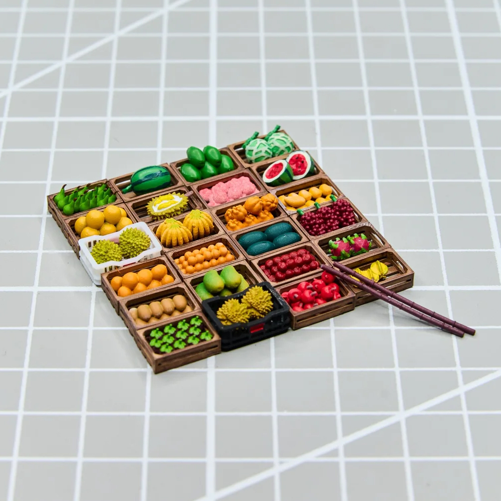 Kicarmod 1/64 Fruit Stand Mode - Model Kit Car review and price