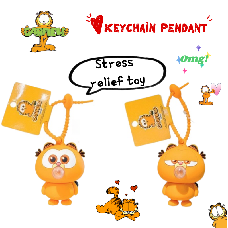 New Garfield doll car keychain - Model Kit Car review and price