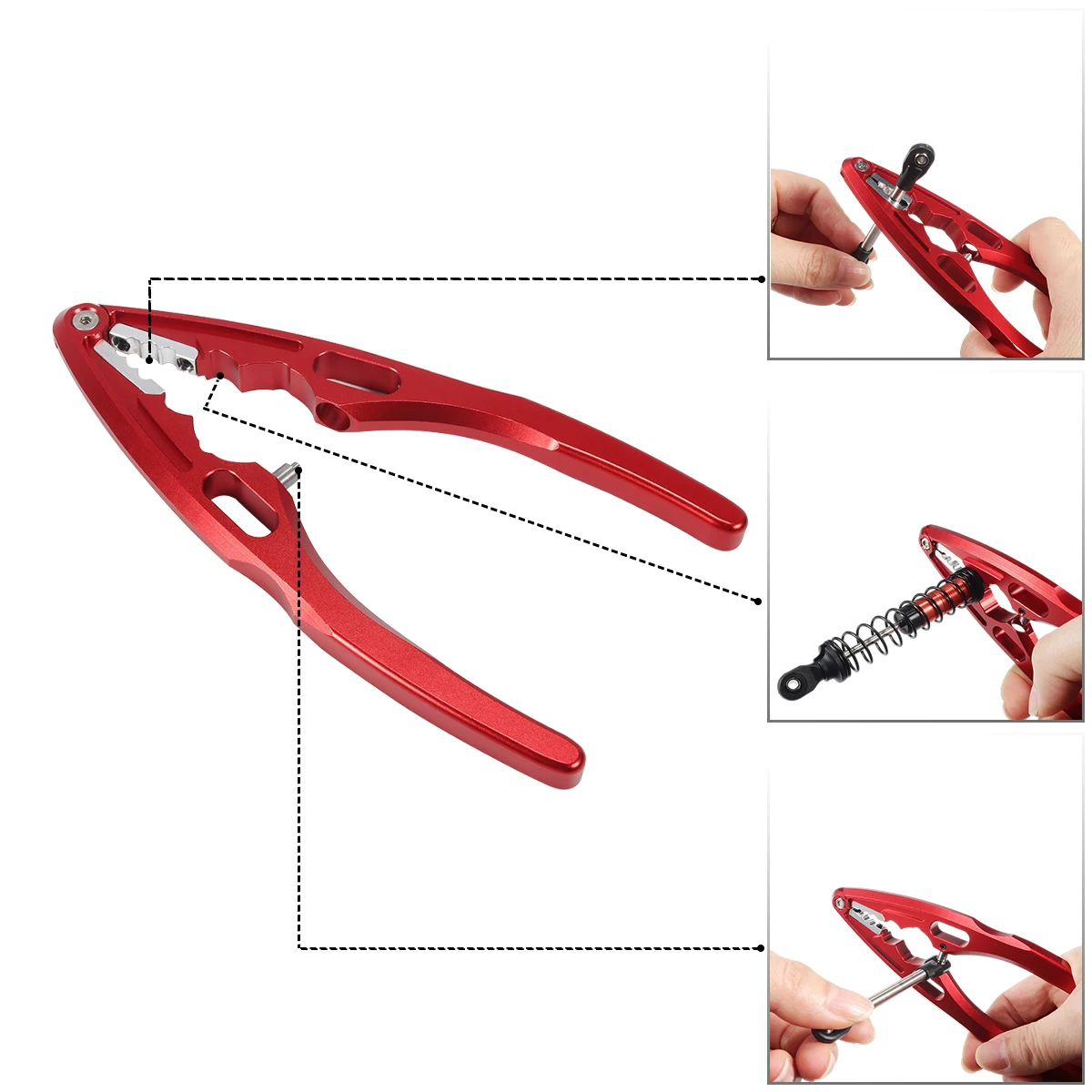 1Pcs Aluminum Pliers Ball Join - Model Kit Ship review and price