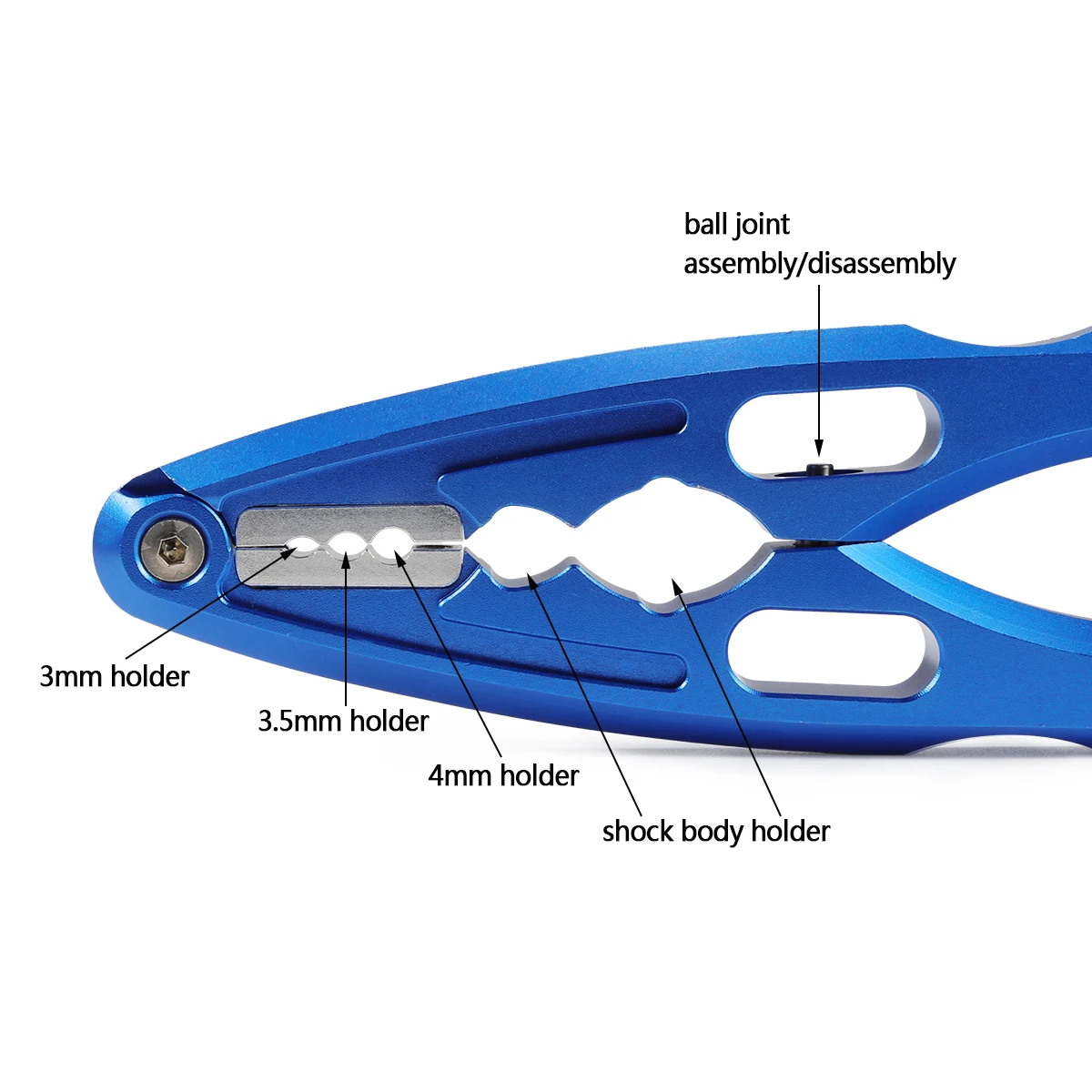 1Pcs Aluminum Pliers Ball Join - Model Kit Ship review and price