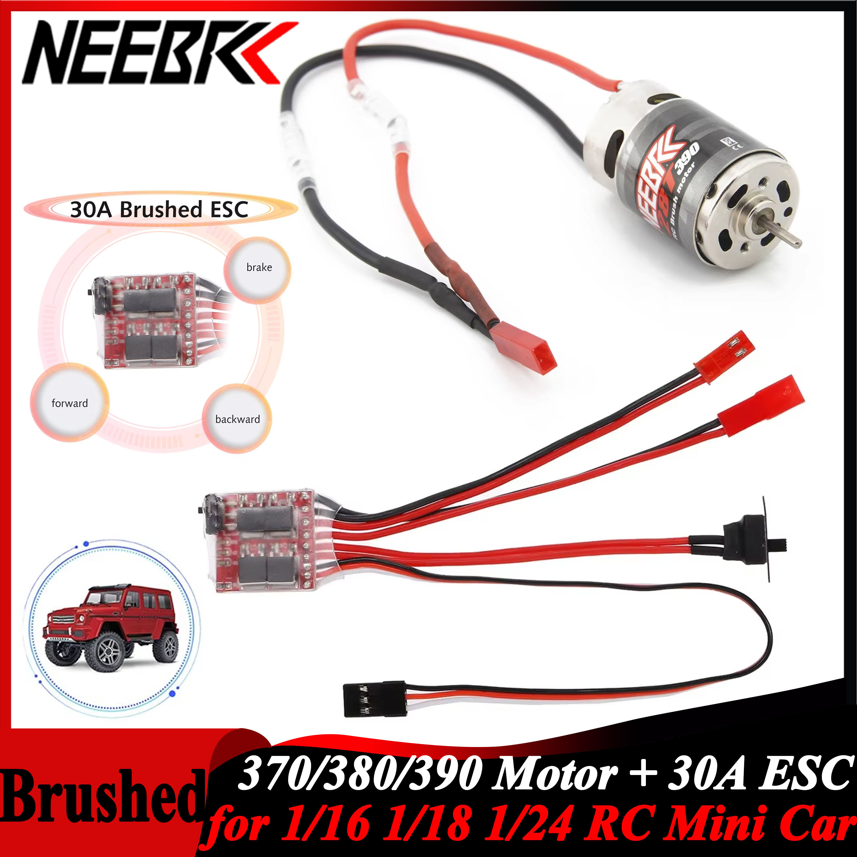 NEEBRC 370 380 390 Brushed Mot - Model Kit Ship review and price