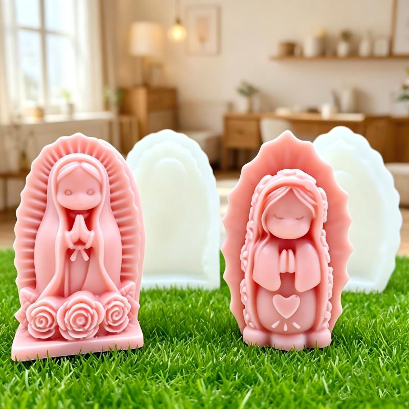 Prayer Girl Angel Silicone Can - Model Kit Cement review and price