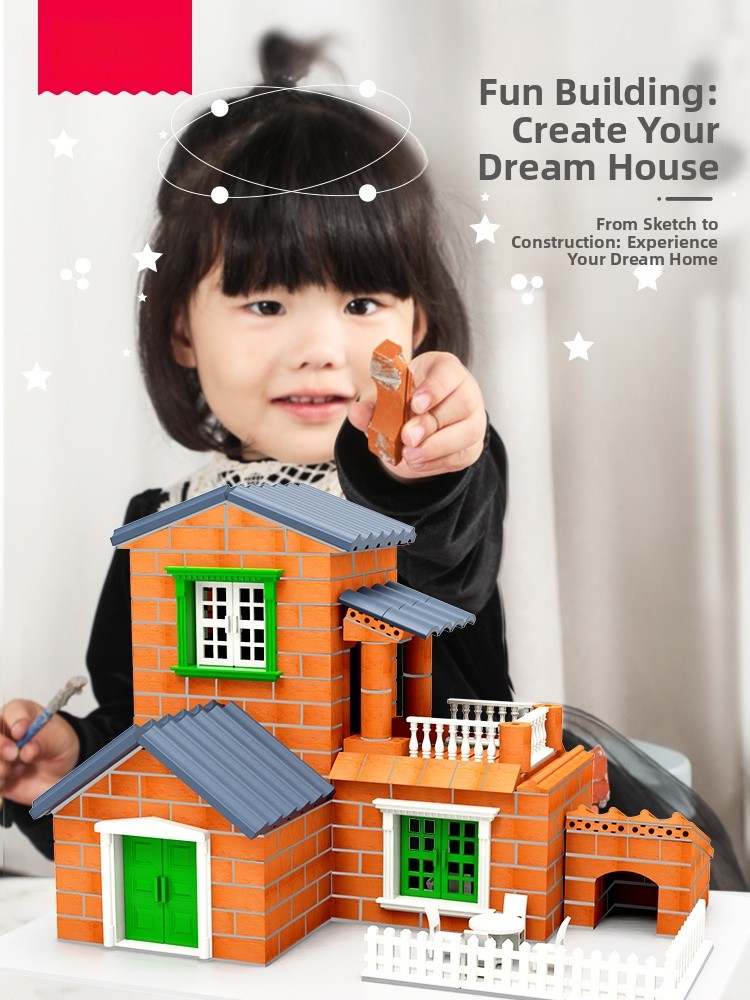 Ceramic Building Blocks Toy Se - Model Kit Cement review and price