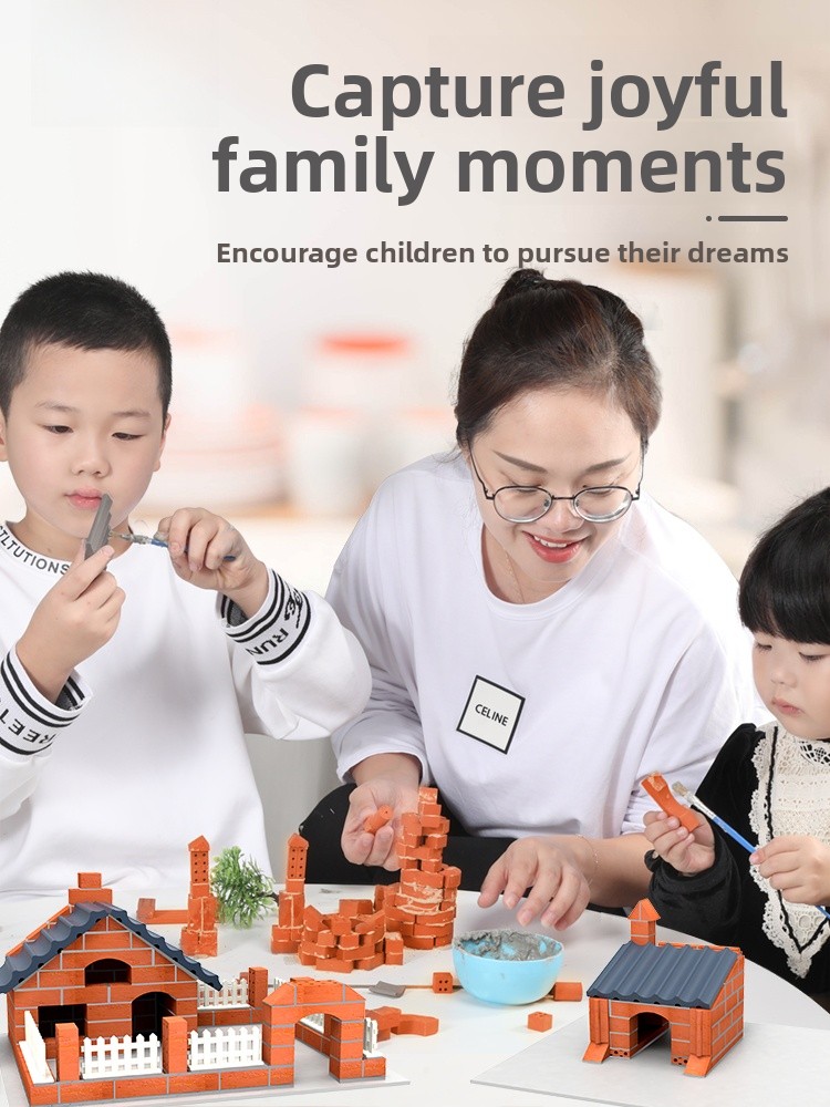Ceramic Building Blocks Toy Se - Model Kit Cement review and price