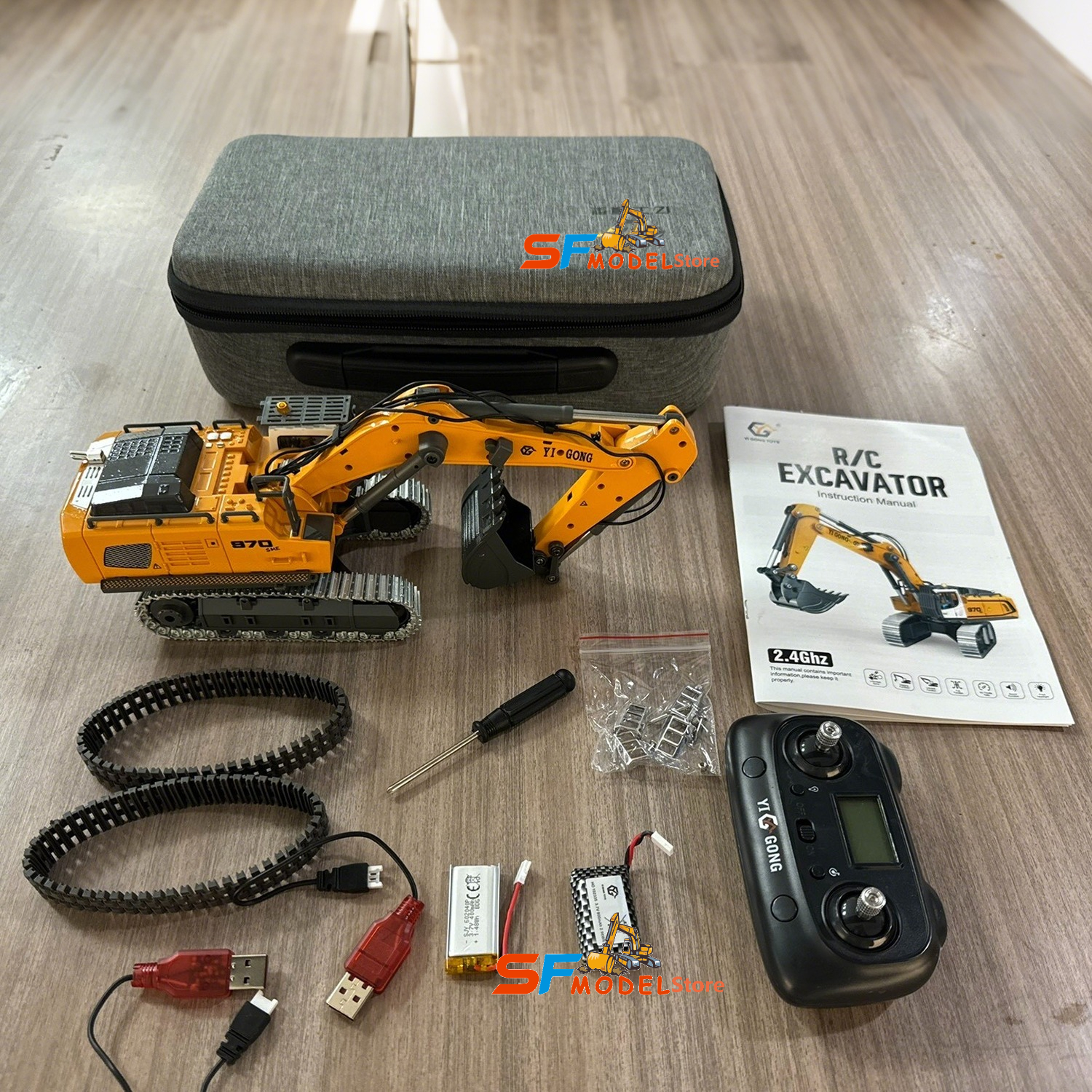 Mini Excavator 1/50 970 Electr - Model Kit Excavator review and price
