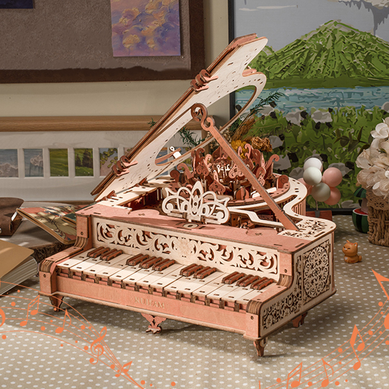 NEW DIY 3D Wooden Puzzle Mini  - Model Kit Glue review and price