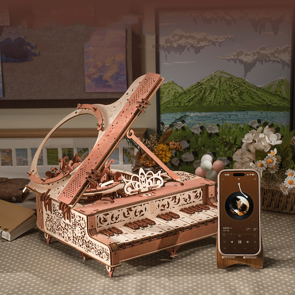 NEW DIY 3D Wooden Puzzle Mini  - Model Kit Glue review and price