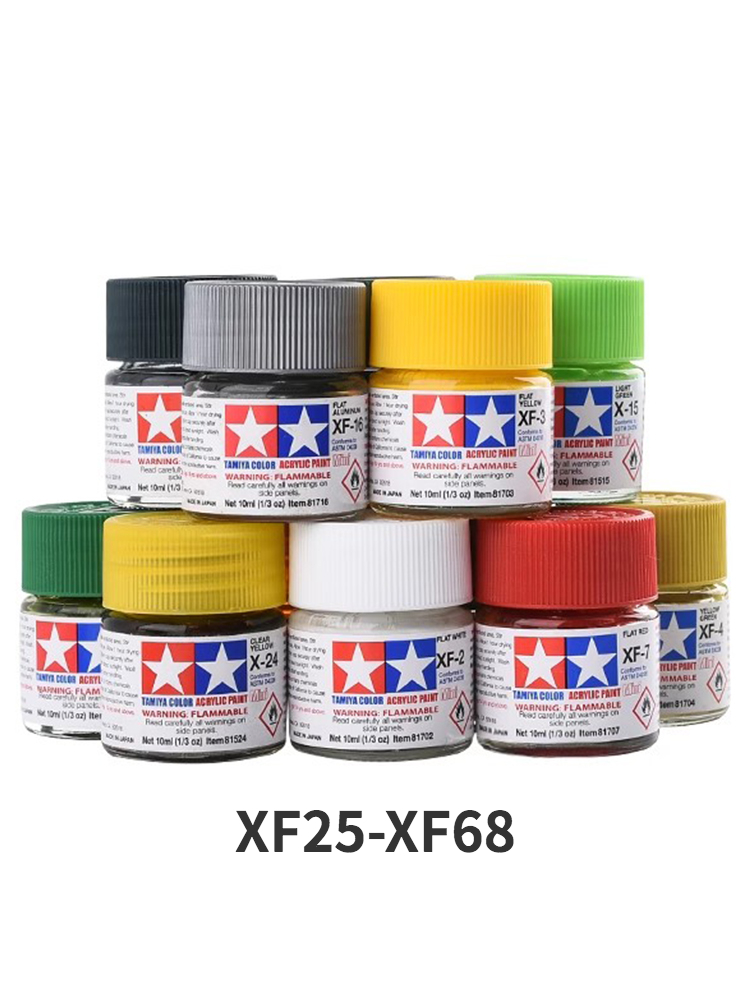 TAMIYA Acrylic Paint XF25-XF68 - Model Kit Cement review and price