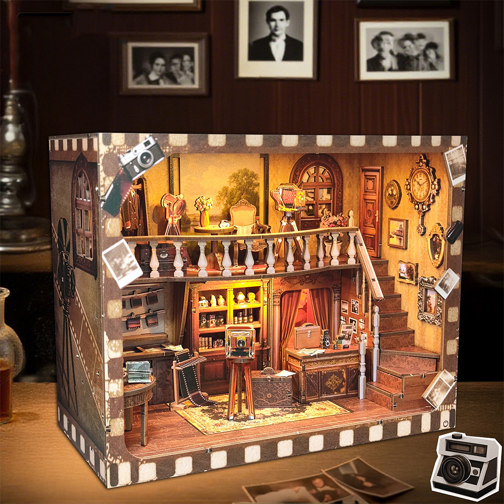 DIY Wooden Book Nook Shelf Ins - Model Kit Glue review and price