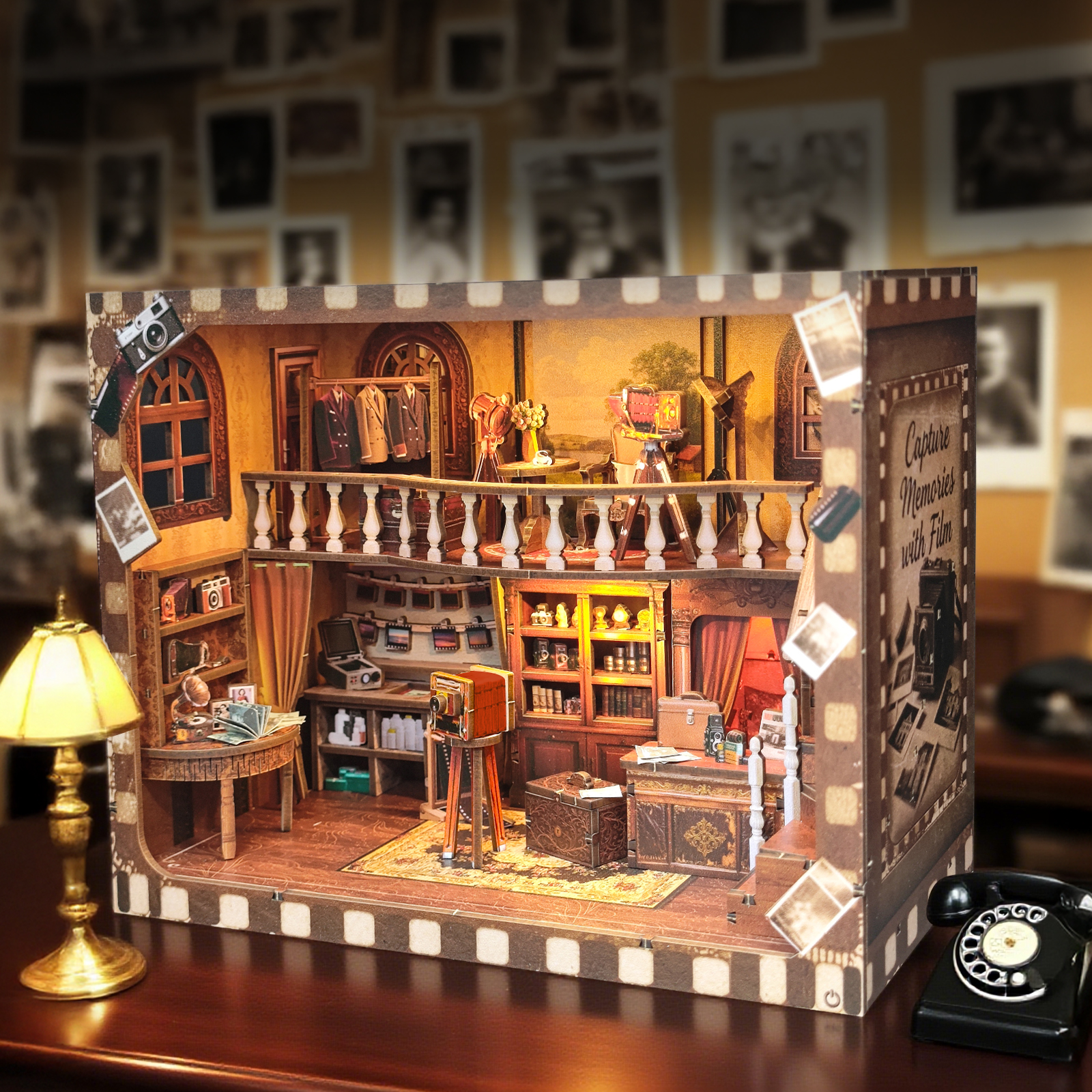 DIY Wooden Book Nook Shelf Ins - Model Kit Glue review and price