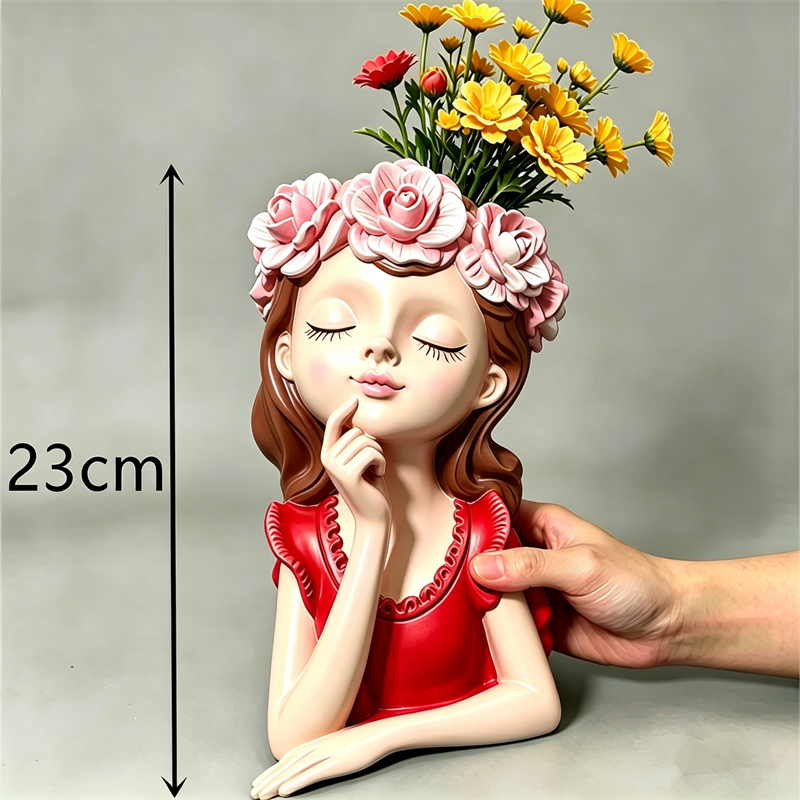 New! Cute little girl flower p - Model Kit Cement review and price