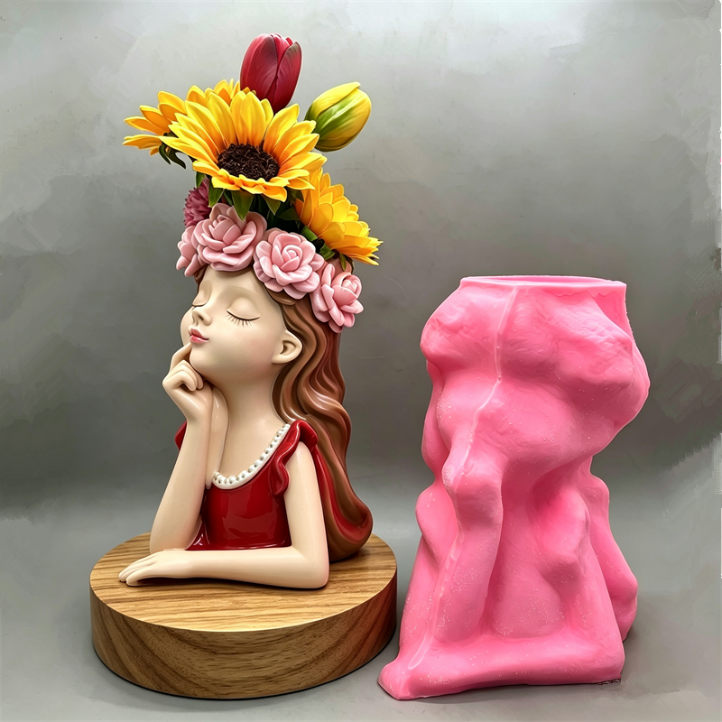 New! Cute little girl flower p - Model Kit Cement review and price