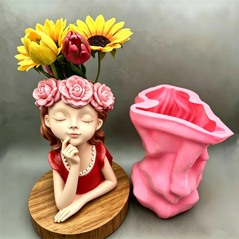 New! Cute little girl flower p - Model Kit Cement review and price