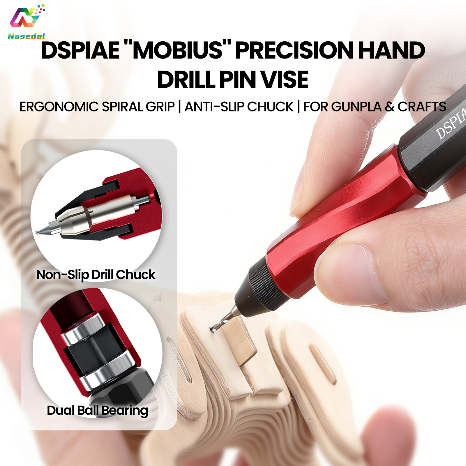 DSPIAE AT-MHD Mobius Hand Dril - Model Kit Vise review and price