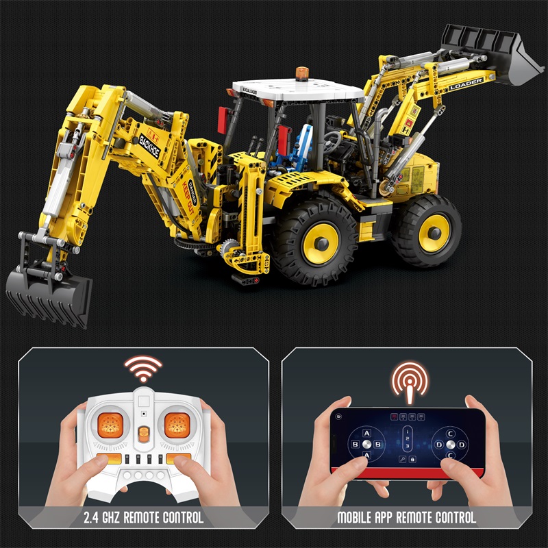 NEW 2466pcs Bulldozer Excavato - Model Kit Excavator review and price
