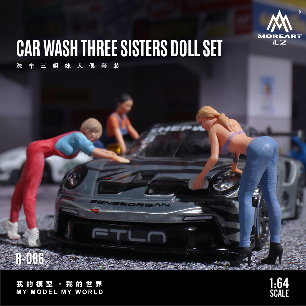 More Art 1:64 Three Sisters Ca - Model Kit Car review and price