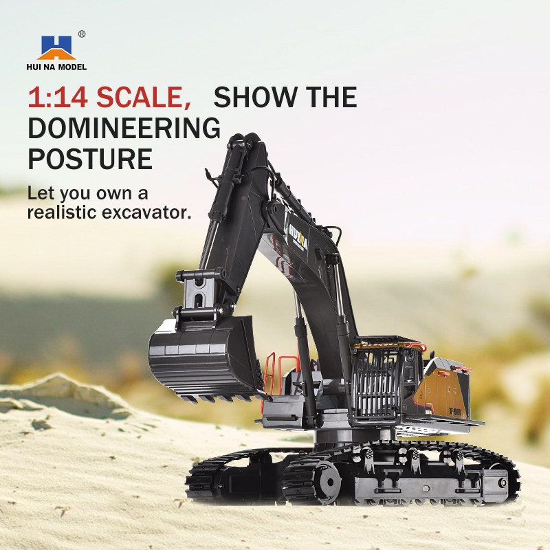 HUINA 1592 Alloy Excavator Tru - Model Kit Excavator review and price