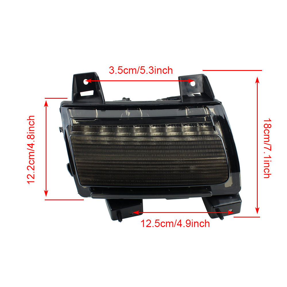 Front Bumper LED DRL & Turn Si - Model Kit Jeep review and price