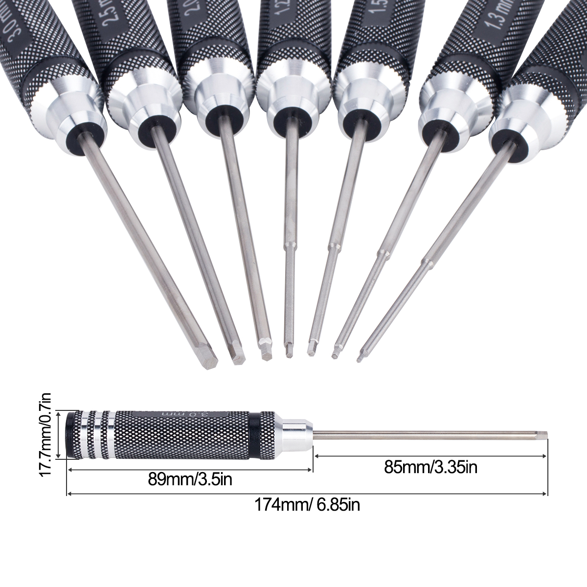 7 IN 1 Steel Hex Screwdriver S - Model Kit Aircraft review and price