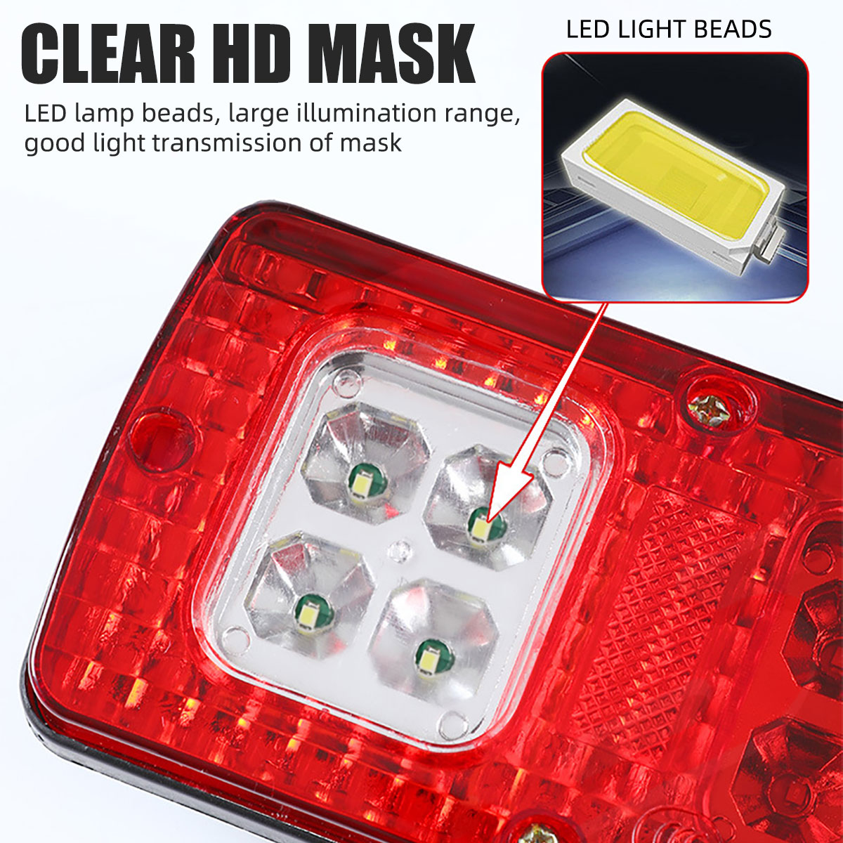 2Pcs 12V 24V 19LED Tail Lights - Model Kit Ship review and price