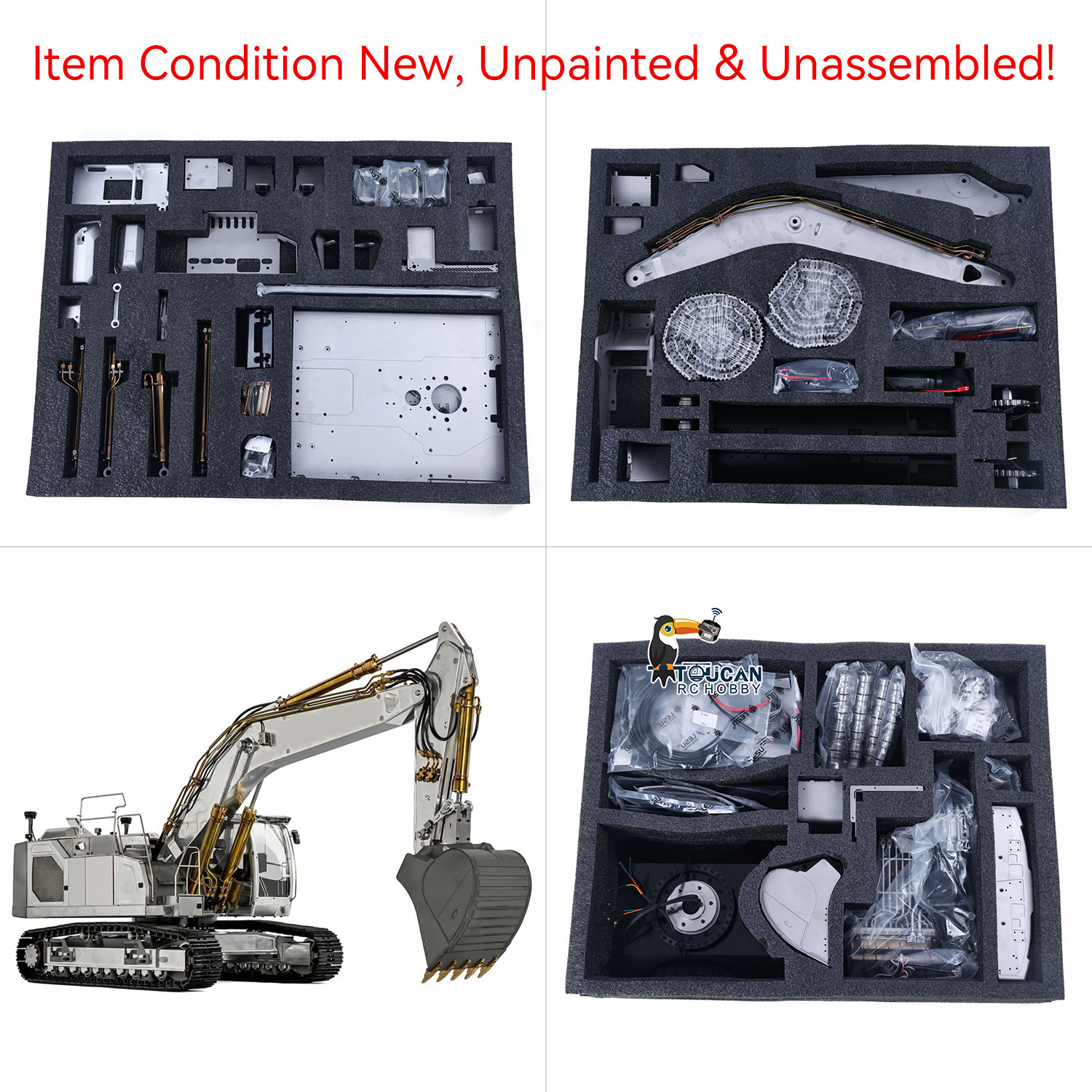 1/14 LESU LR945 KIT RC Hydraul - Model Kit Excavator review and price