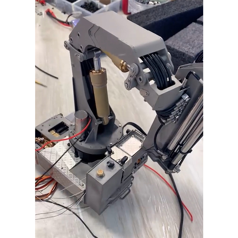 LESU RC Parts Hydraulic Crane  - Model Kit Excavator review and price