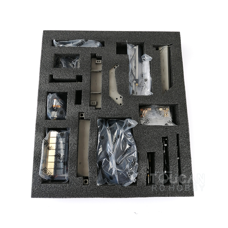 LESU RC Parts Hydraulic Crane  - Model Kit Excavator review and price