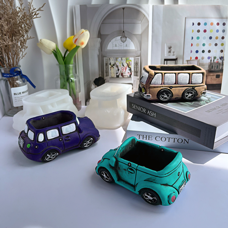 Mini Car Silicone Candle Mold  - Model Kit Cement review and price