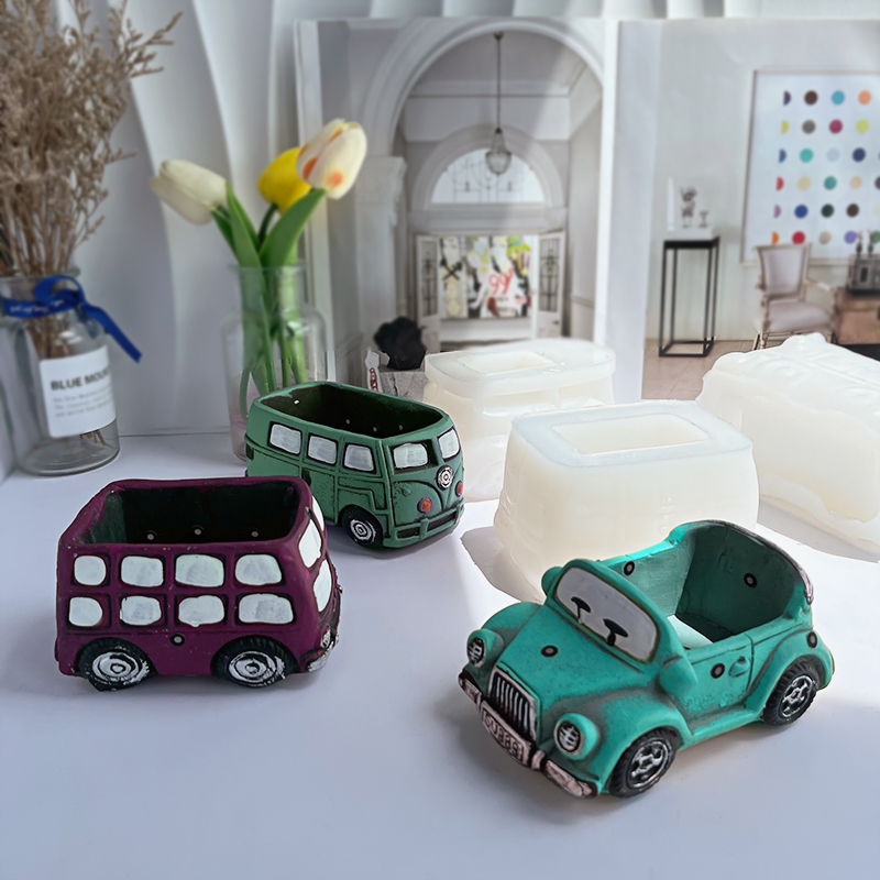 Mini Car Silicone Candle Mold  - Model Kit Cement review and price