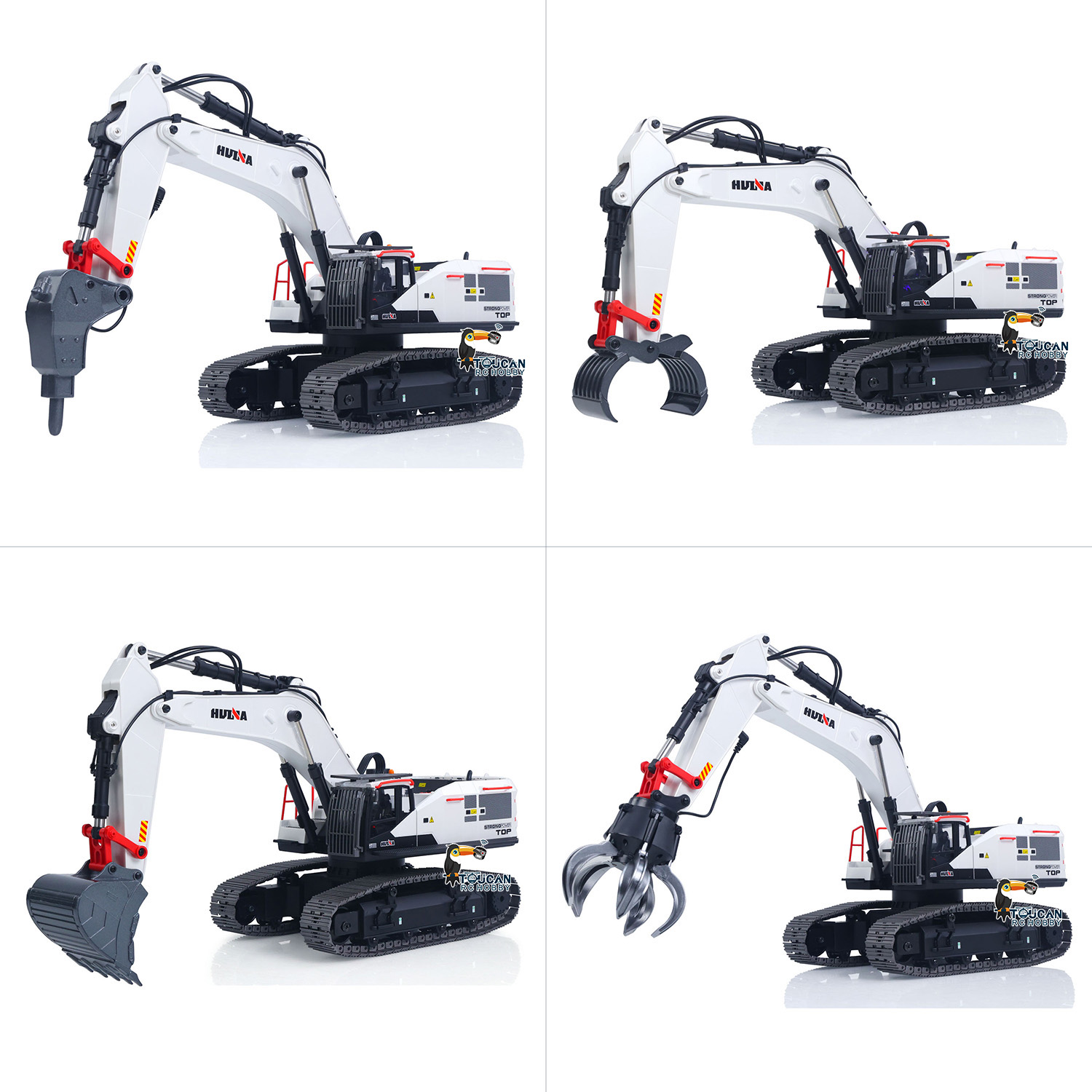 HUINA 1/14 Metal RC Excavator  - Model Kit Excavator review and price