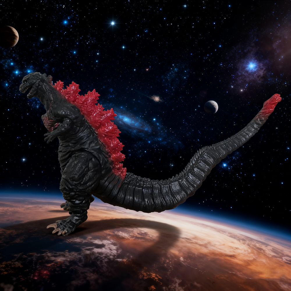 Shin Godzilla Red Lotus Soft G - Model Kit Dinosaur Bandai review and price