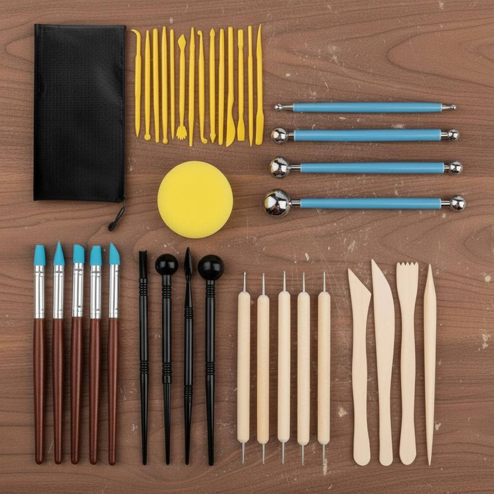 38 Pieces 38 Piece Clay Modeli - Model Kit Plastic review and price