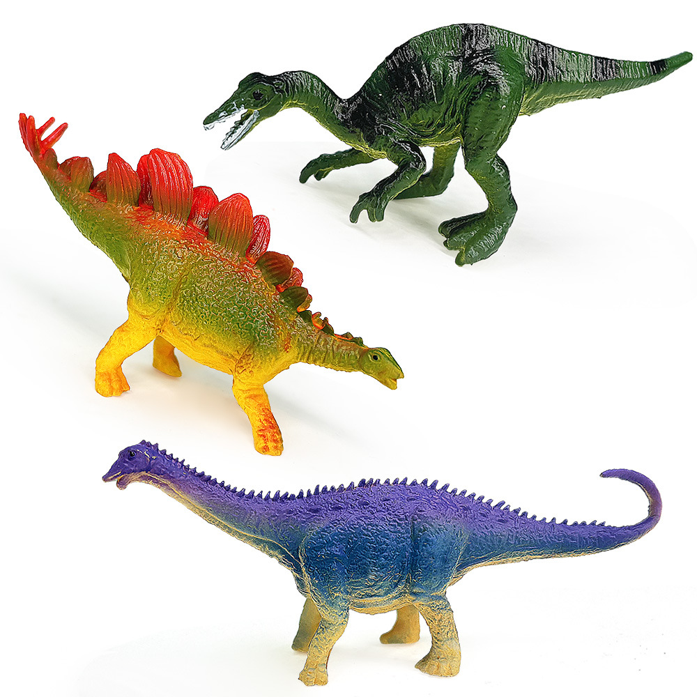 12pcs/set Updated Simulated So - Model Kit Dinosaur Bandai review and price