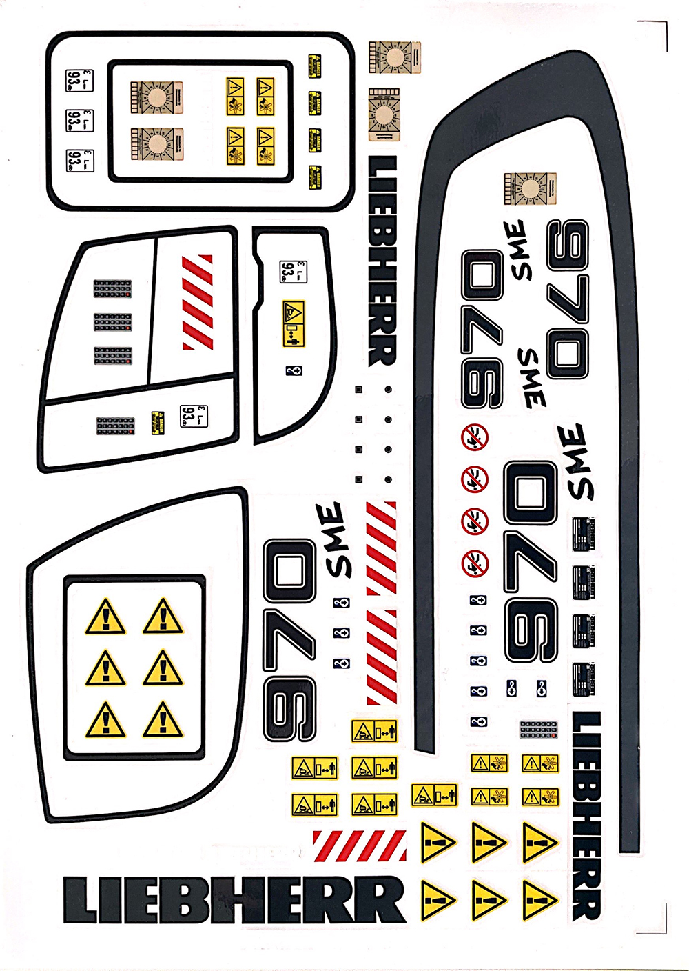 K970 Upgraded Sticker Metal Mo - Model Kit Excavator review and price